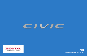 2018 Honda Civic Coupe Navigation Manual